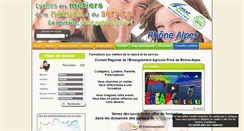 Desktop Screenshot of metiers-nature-service.fr